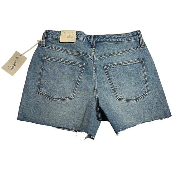 Universal Thread Vintage Midi Stretch Shorts Raw Hem Size 4 NEW Festival Rodeo - Picture 2 of 10